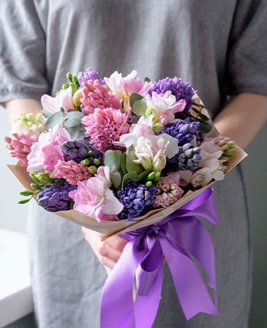 Бесплатная доставка цветов в Новомосковске